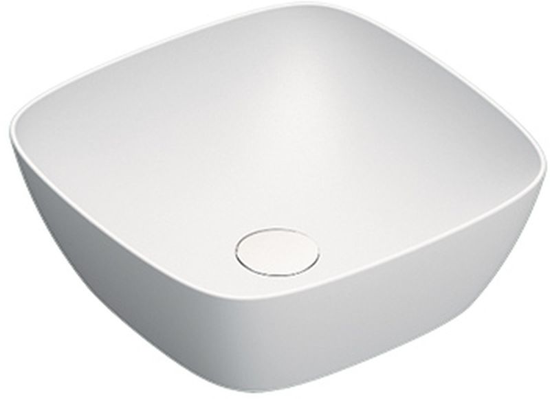 Catalano Green umywalka 40x40 cm kwadratowa nablatowa biała 0622400021