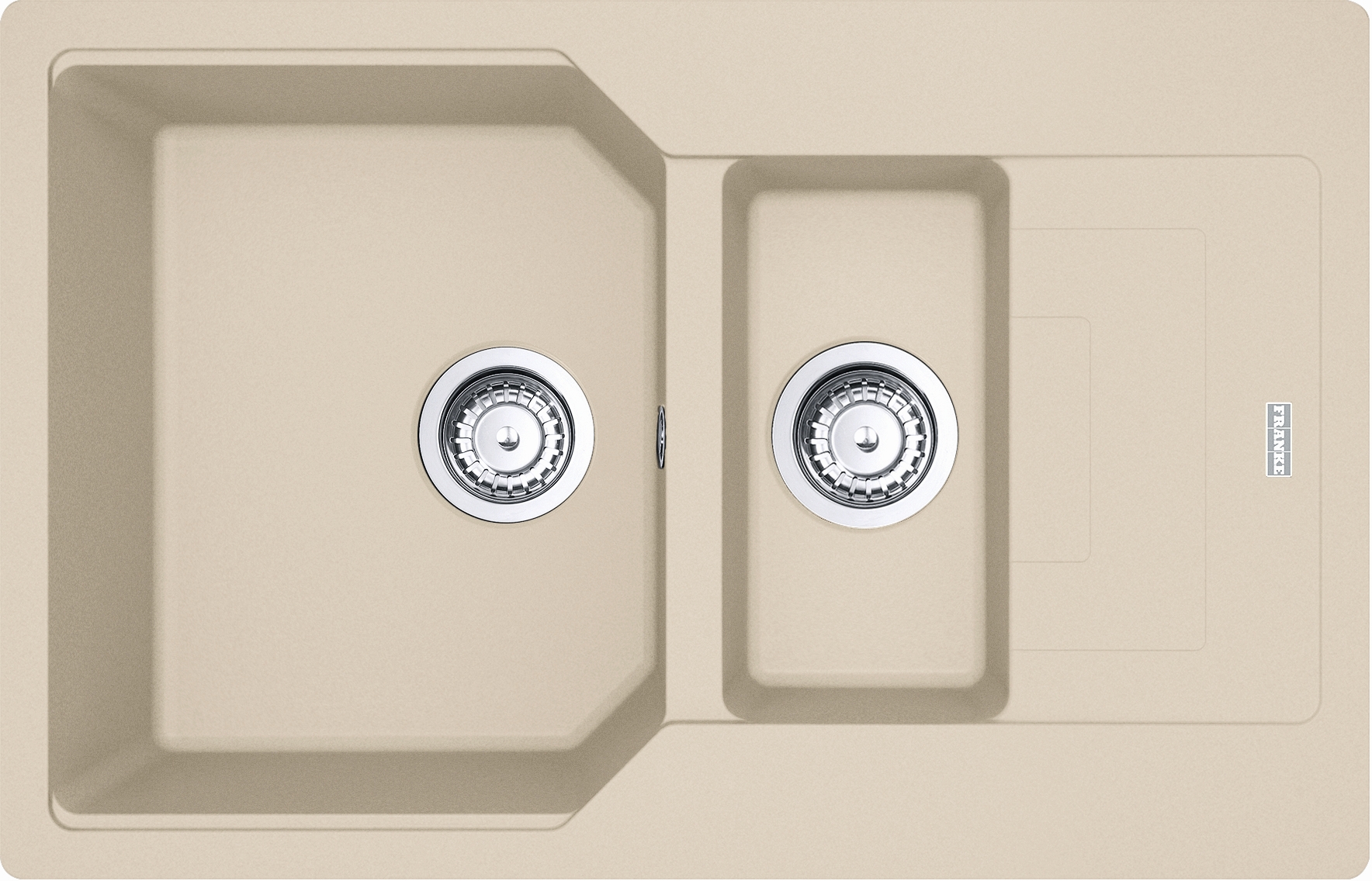 Franke Urban UBG 651-78 GSC zlewozmywak 78x50 cm Fragranite beżowy 114.0687.295