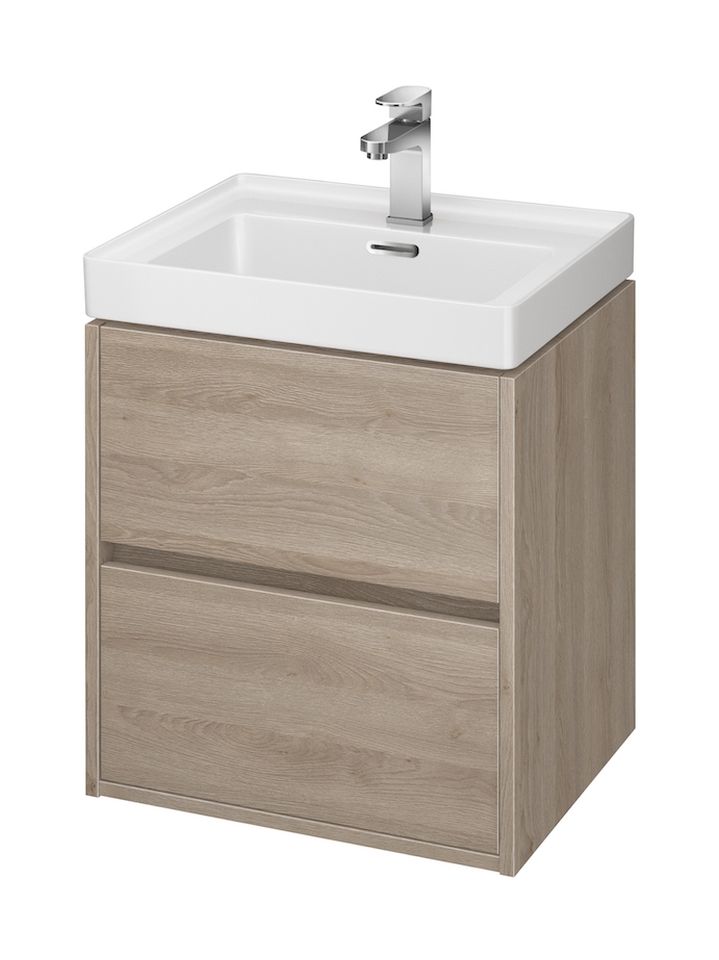 Cersanit Crea szafka 50 cm podumywalkowa wisząca dąb S924-007