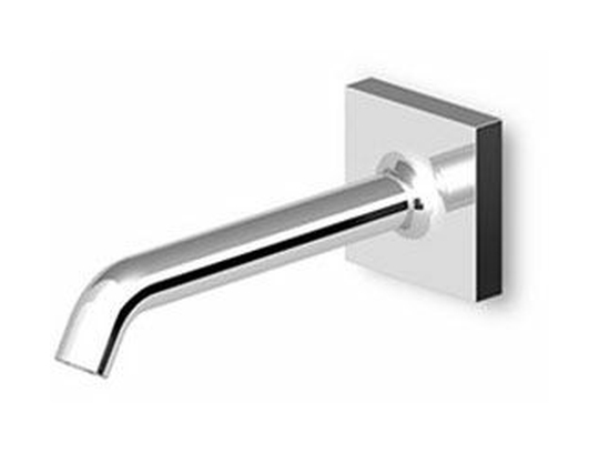 Zucchetti Pan wylewka ścienna 16 cm czarny mat gofrowany Z93731.N1