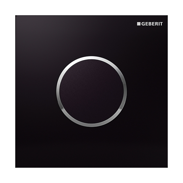 Geberit Sigma przycisk spłukujący do pisuaru chrom błyszczący-czarny 116.025.KM.1