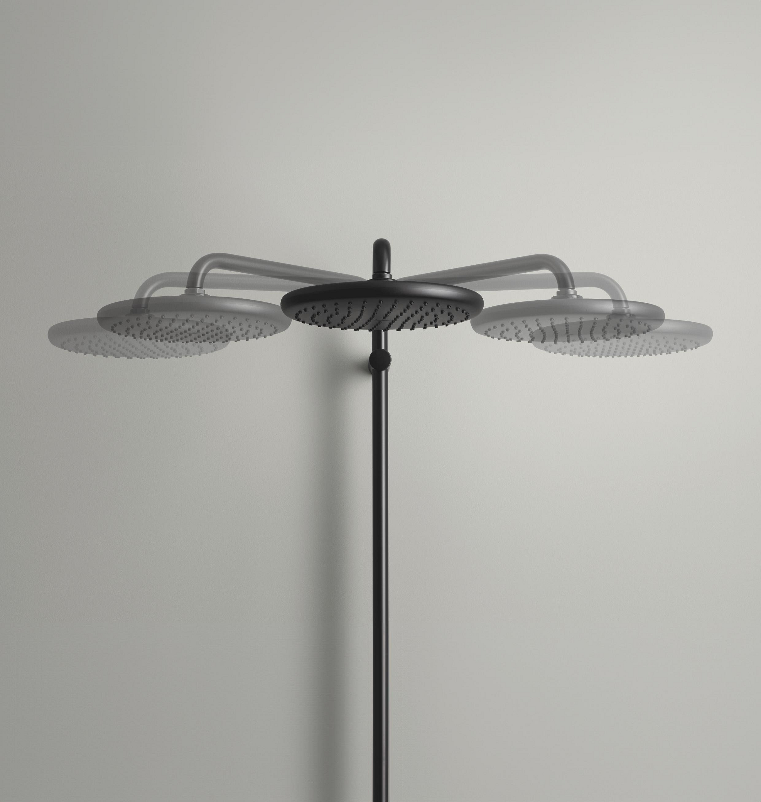 Grohe Vitalio Start System 250 zestaw prysznicowy ścienny z deszczownicą czarny mat 266802431 - Wysyłka w 24h