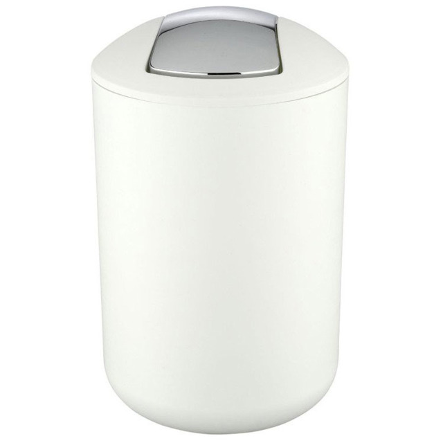 Wenko Brasil kosz na śmieci 6,5 l biały 21207100 - Wysyłka w 24h