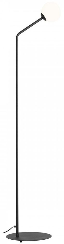 Aldex Pure lampa stojąca 1x40W czarna/biała 1064A1