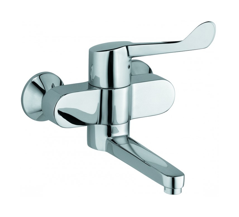 Kludi Medi Care bateria umywalkowa ścienna chrom 349200524