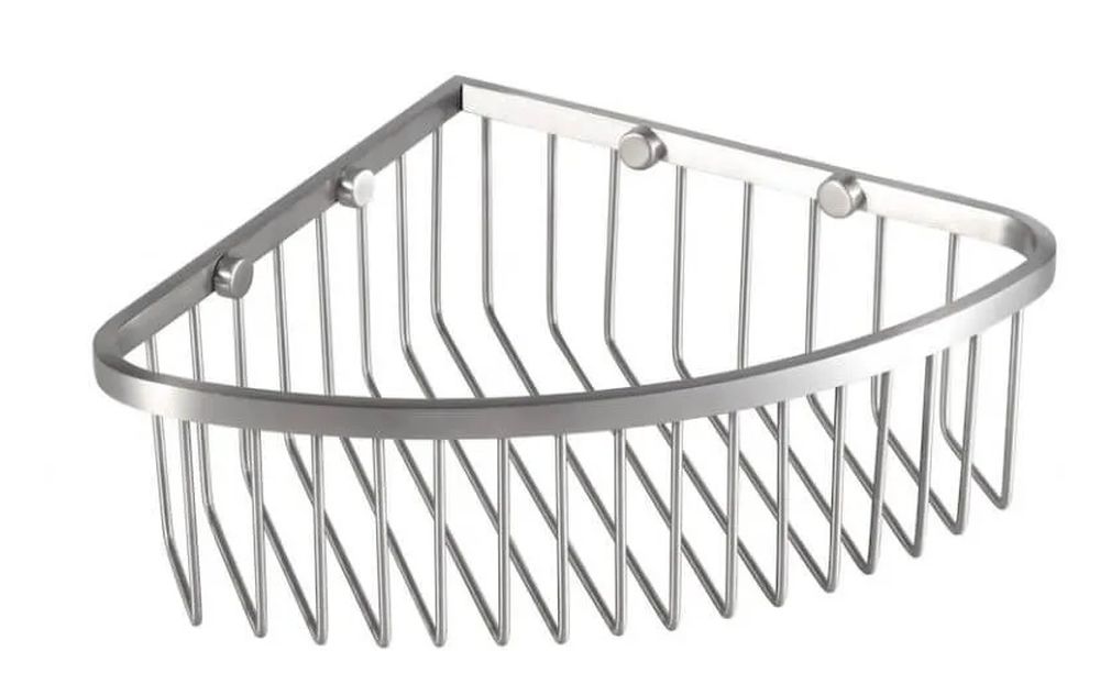 Stella koszyk narożny stal szczotkowana 16.022-SB - Wysyłka w 24h
