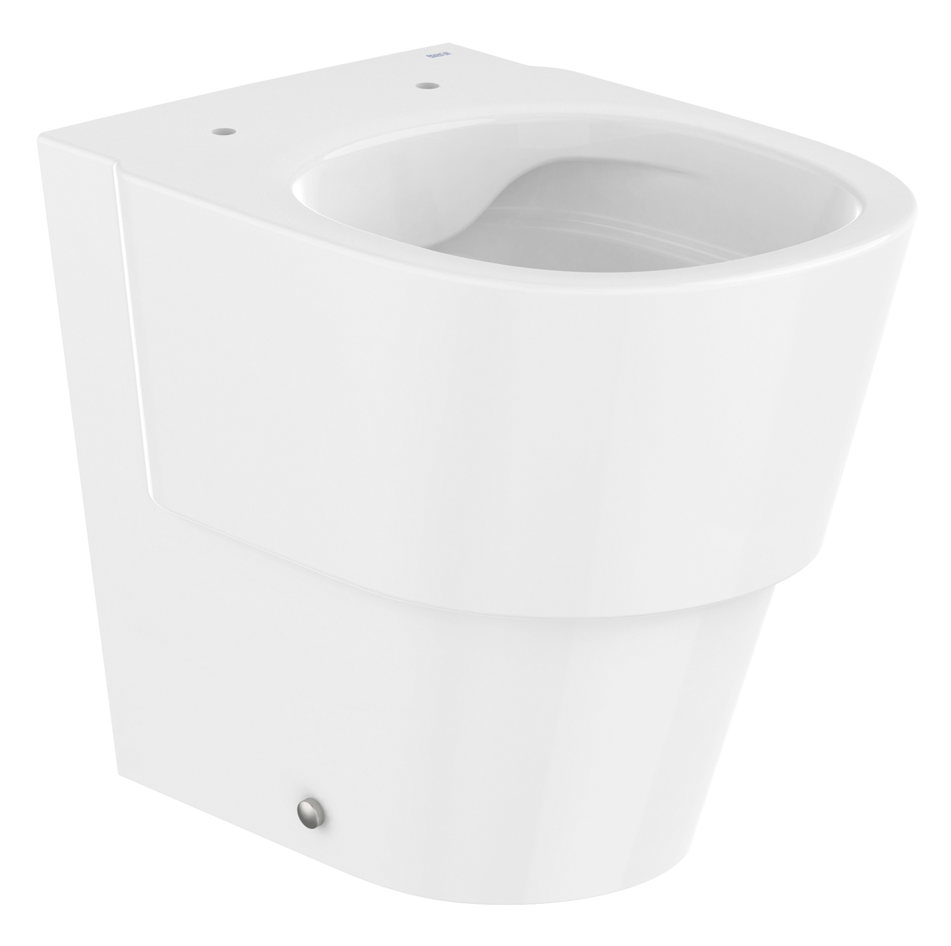 Roca Tura miska WC stojąca bez kołnierza biały połysk A347697S00