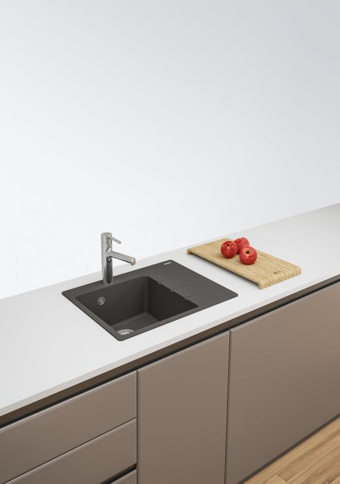 Franke Centro CNG 611-62 TL RHD zlewozmywak granitowy 62x50 cm łupkowy szary 114.0716.331