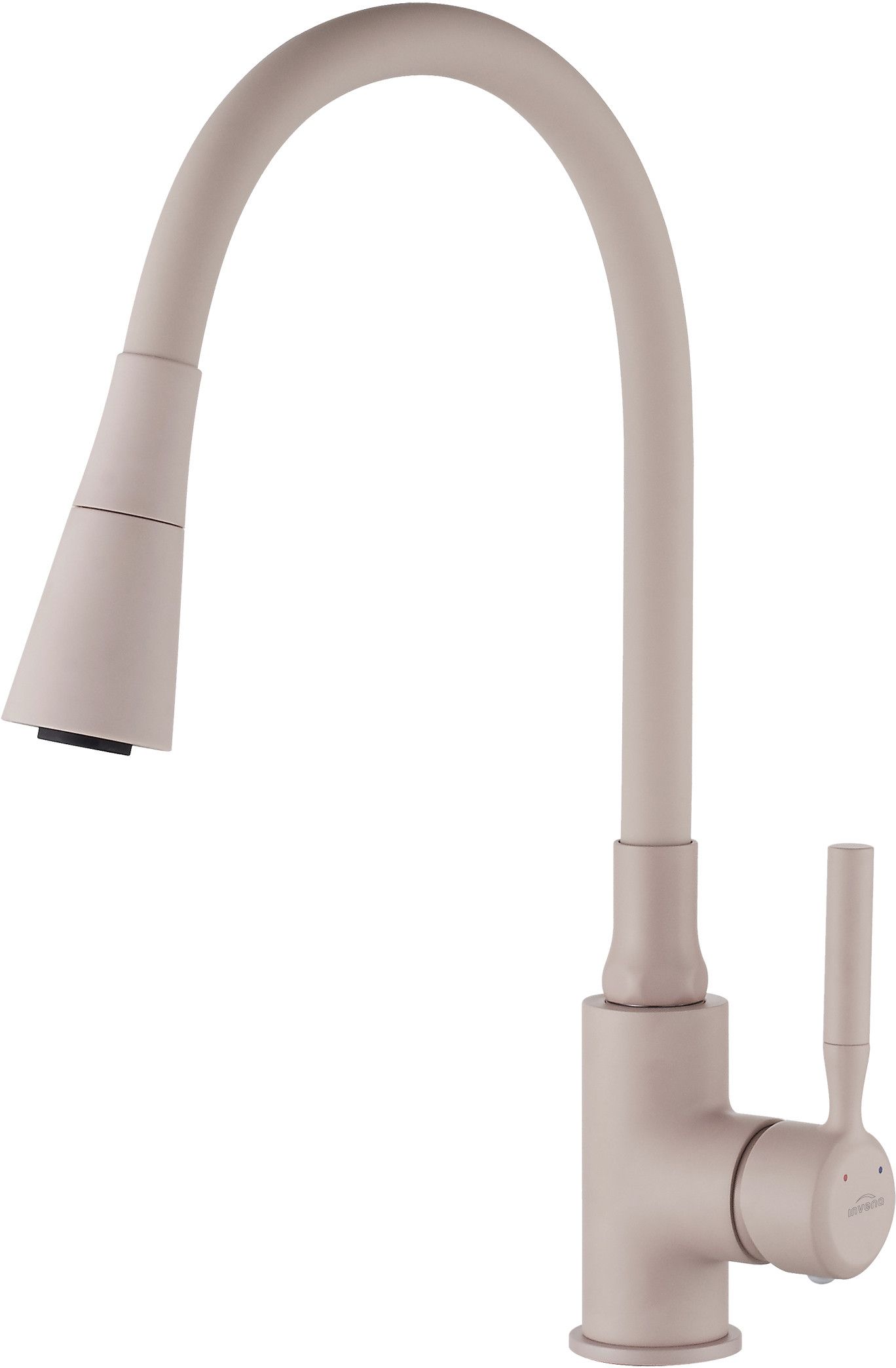 Invena Pogo Plus bateria kuchenna z elastyczną wylewką beżowa BZ-80-P03 - Wysyłka w 24h