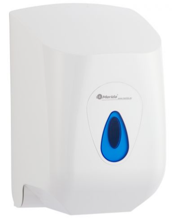 Merida Top Maxi pojemnik na ręczniki papierowe w rolach biało-niebieski CTN101