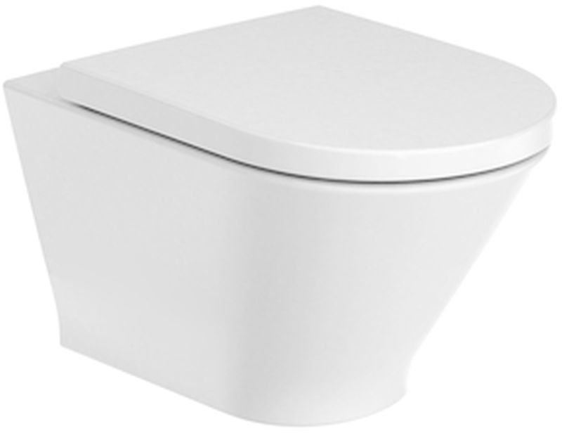Roca Gap Round miska WC wisząca bez kołnierza biały A3460NL000