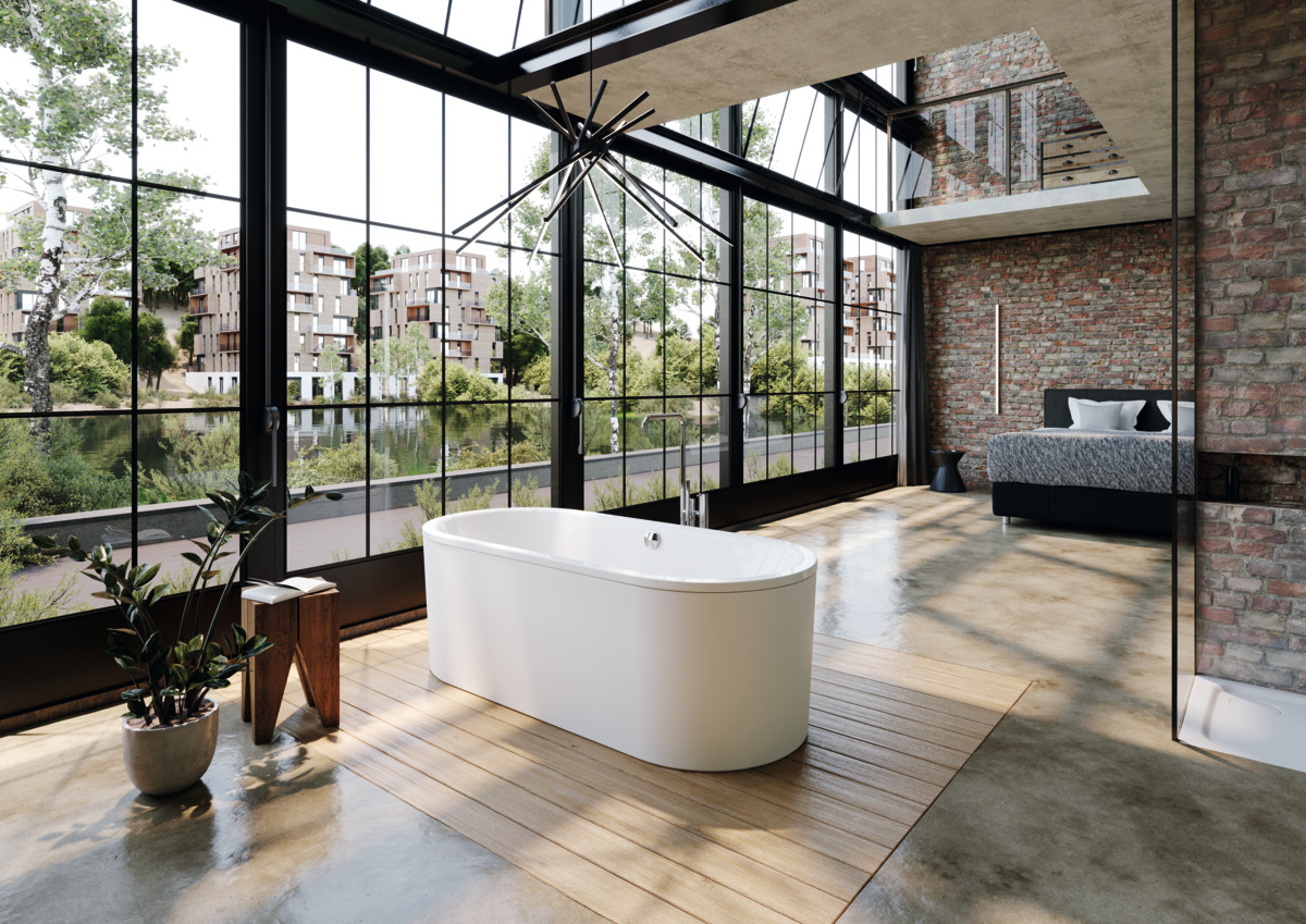 Kaldewei Classic Duo Oval wanna wolnostojąca 170x75 cm model 113-7 biała 291449230001