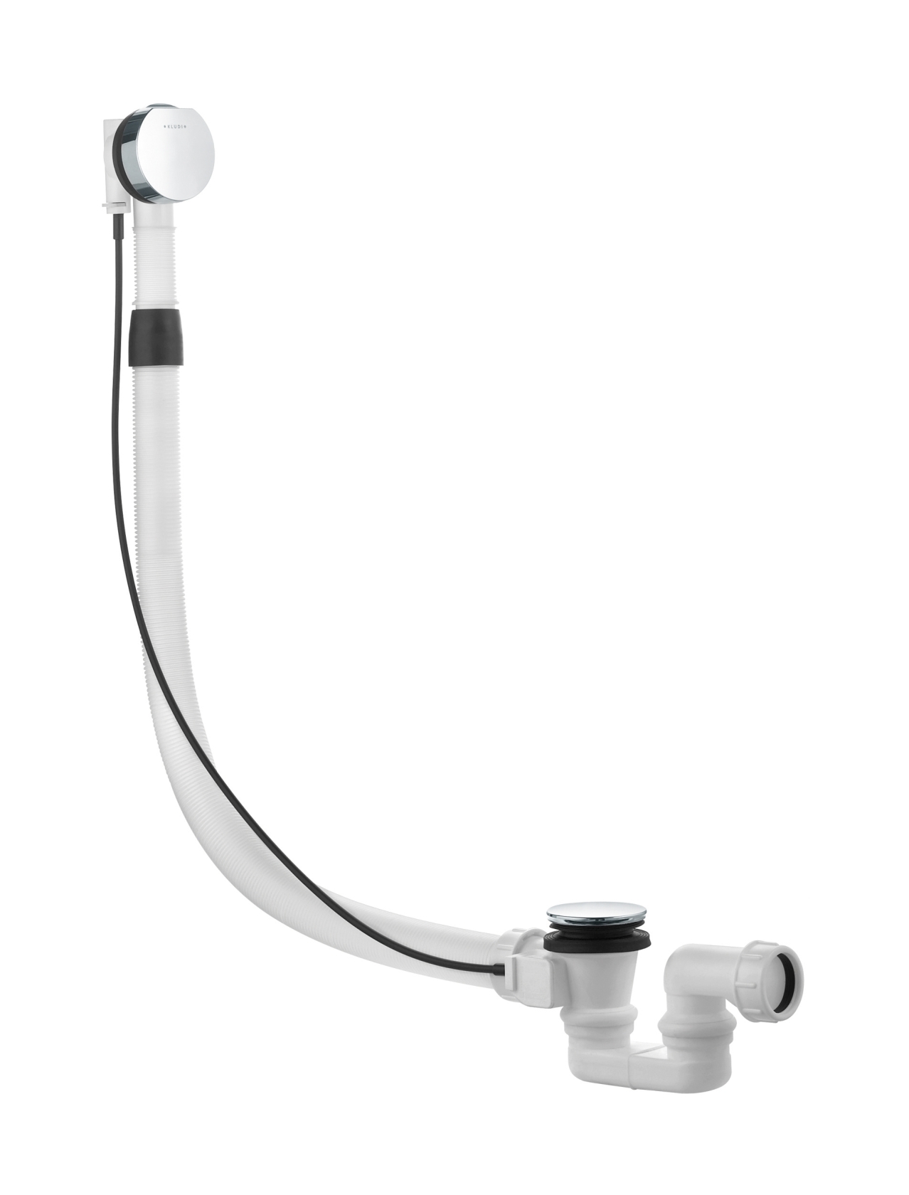 Kludi Rotexa zestaw odpływowo-przelewowy chrom 2140905-00