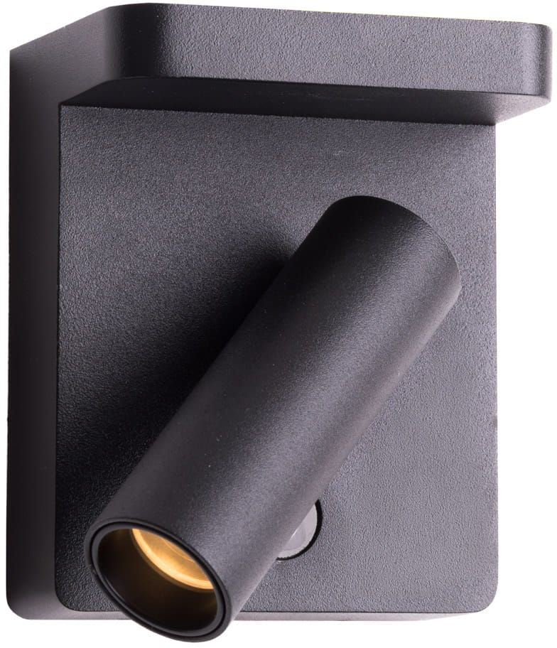 MaxLight Lofer kinkiet 1x7 W czarny W0374