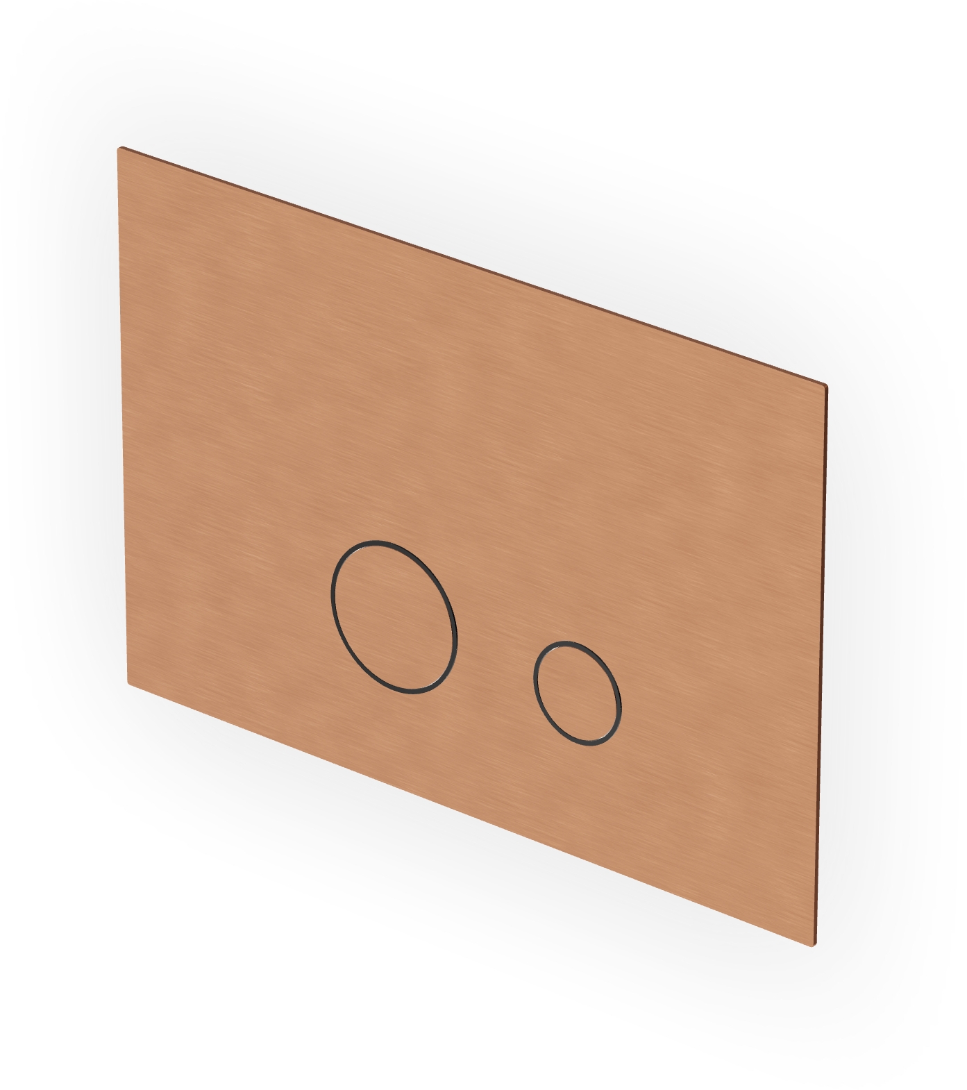 Zucchetti Helm przycisk spłukujący do WC miedź Z95340.XP91