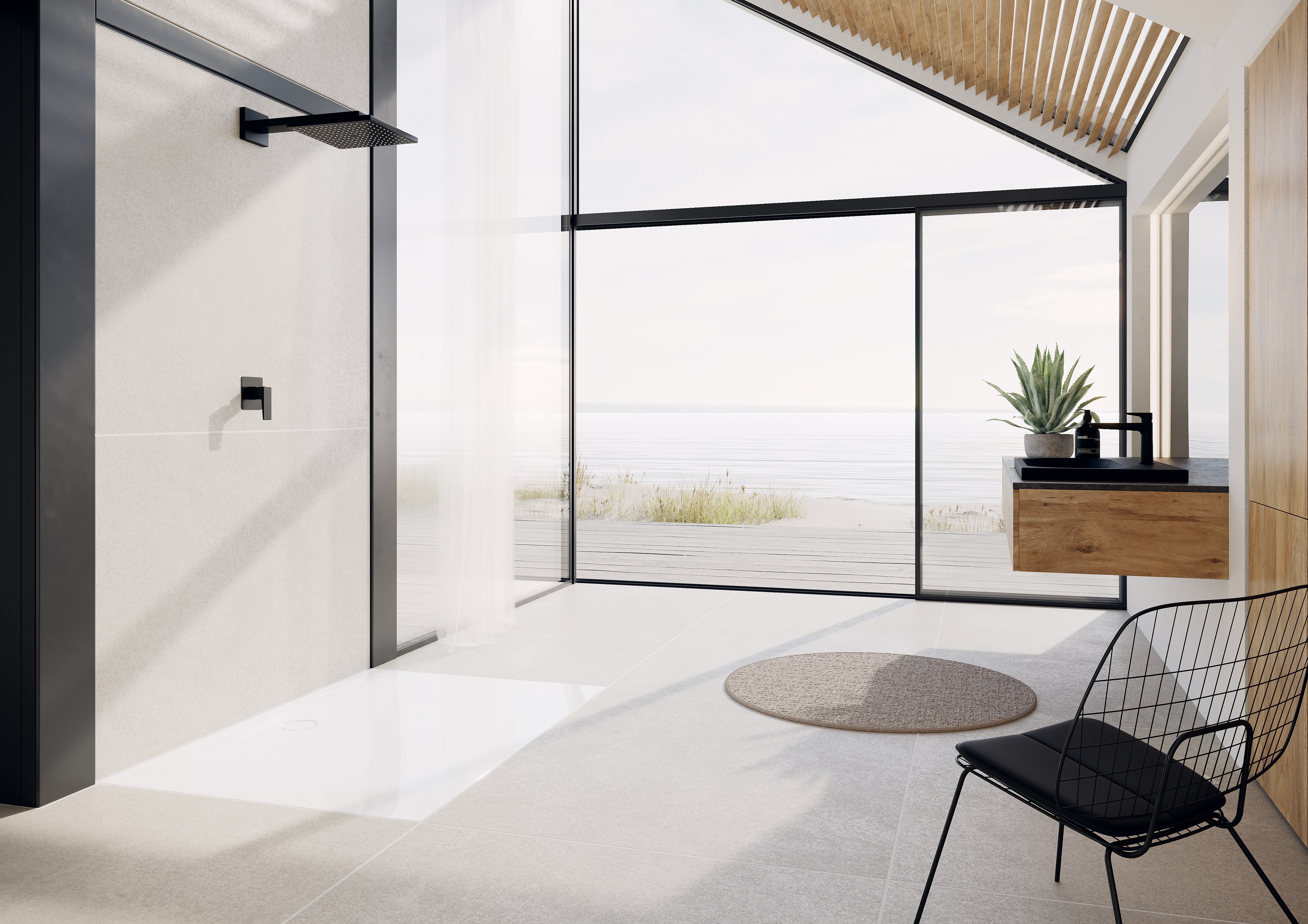 Kaldewei Superplan Zero brodzik 100x160 cm prostokątny z obniżonym nośnikiem model 1602-5 z powierzchnią uszlachetnioną biały ...