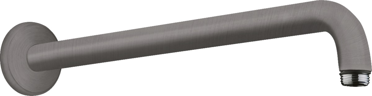 Hansgrohe ramię prysznicowe 38,9 cm ścienne czarny chrom szczotkowany 27413340