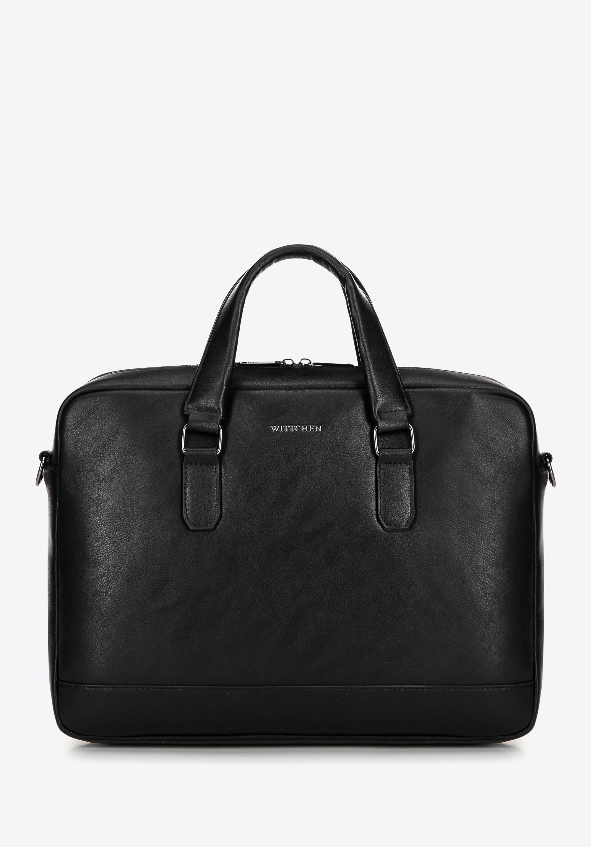 Męska torba z kieszenią na laptopa 15,6” czarna