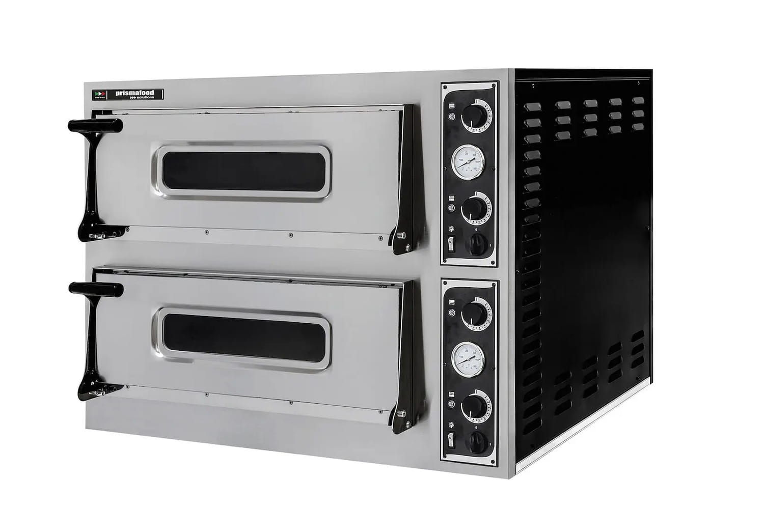 Dwukomorowy piec do pizzy Prismafood Basic 44 400V, 9400W | 1F010050