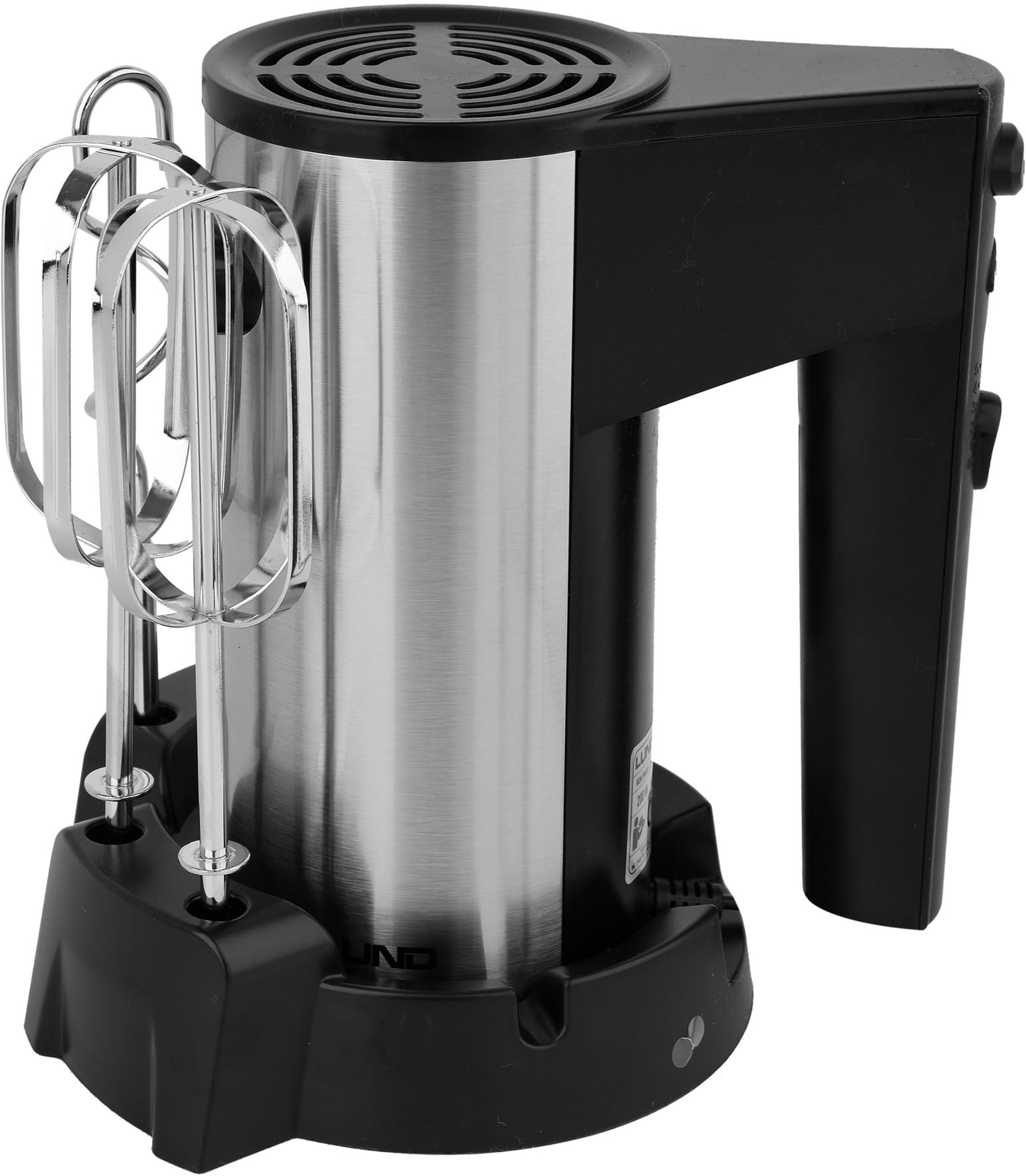 Mikser ręczny z bazą na akcesoria, 200W