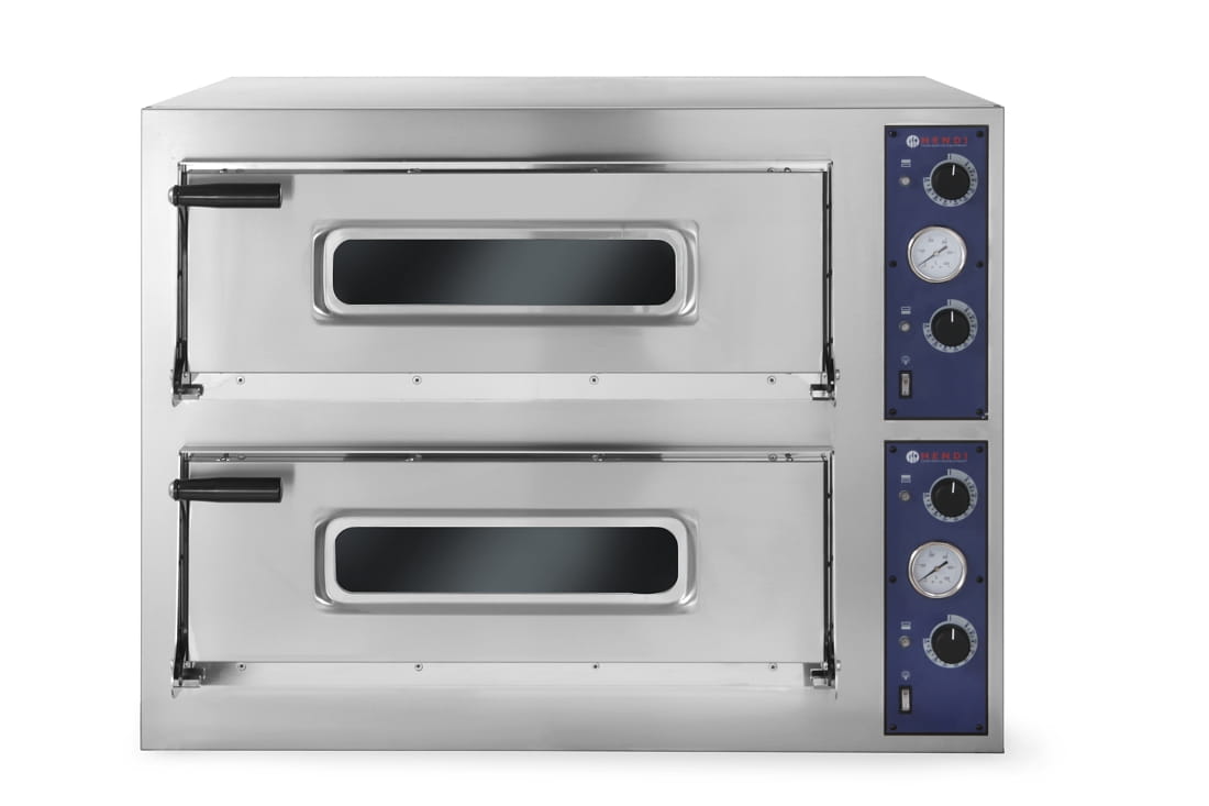 Dwukomorowy piec do pizzy HENDI Basic 44