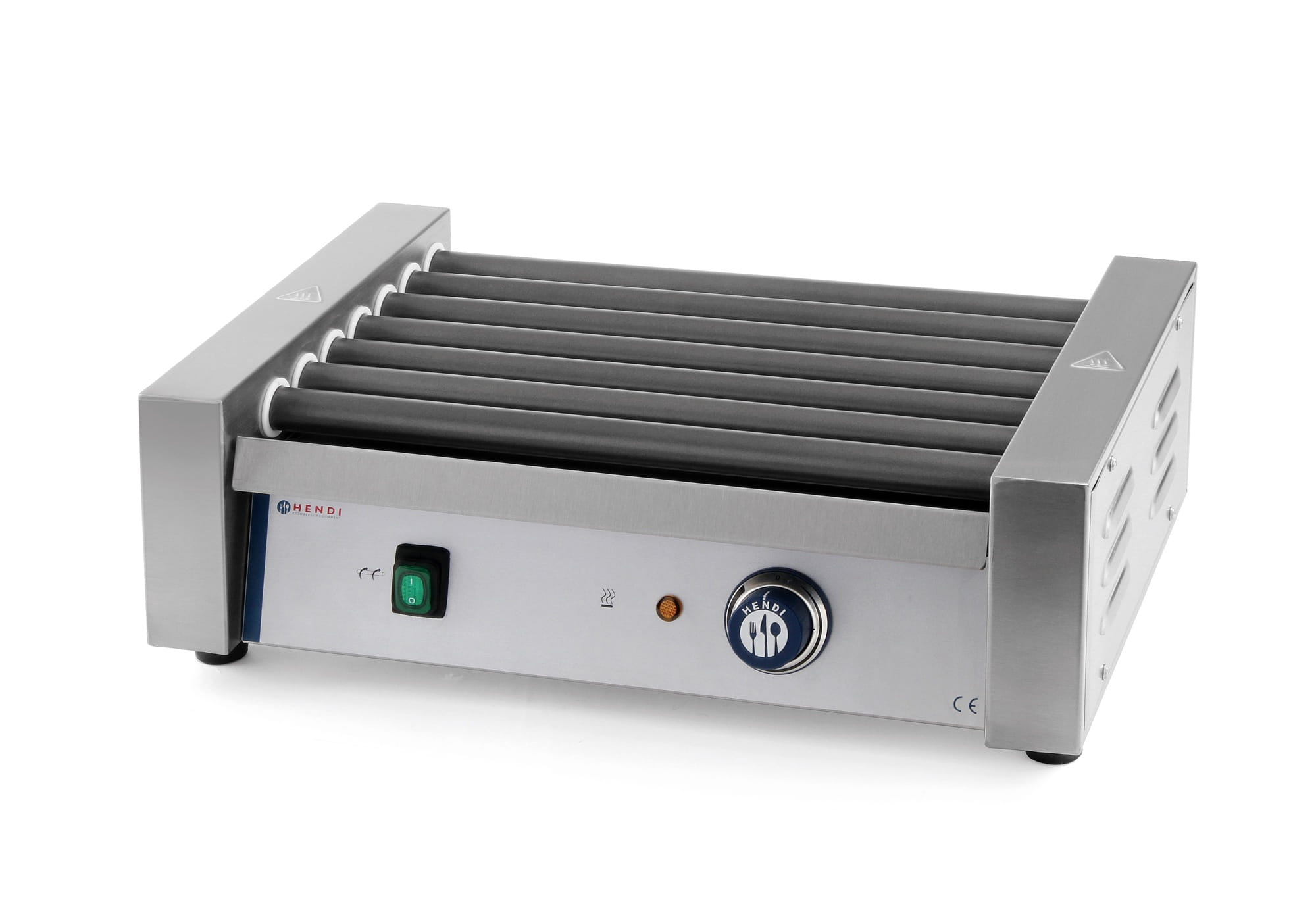 Podgrzewacz rolkowy do parówek, hot dogów, 7 rolek Hendi