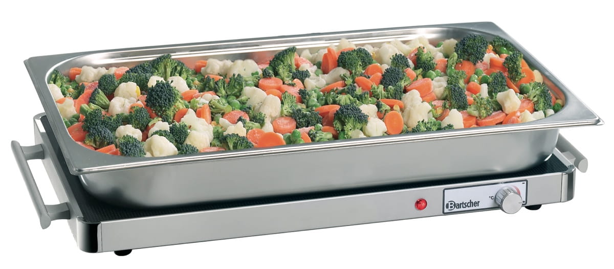 Szklana płyta grzewcza GN 1/1 150W Bartscher