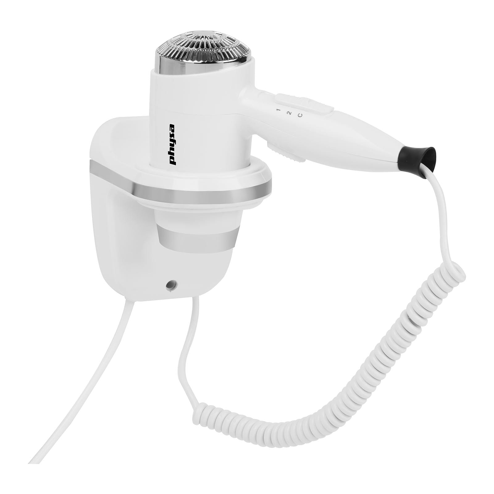 Suszarka hotelowa z uchwytem naściennym Pilih