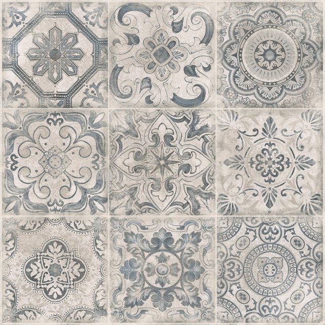 Gres szkliwiony ARTBEL blue mat 59,8x59,8 gat. I Cersanit