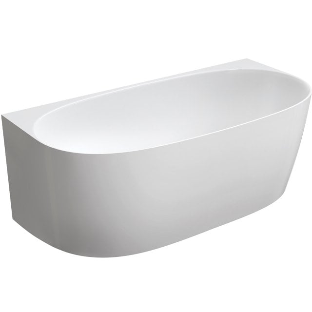 OMNIRES Wanna wolnostojąca przyścienna VALENCIA M+ 158x77 biały połys