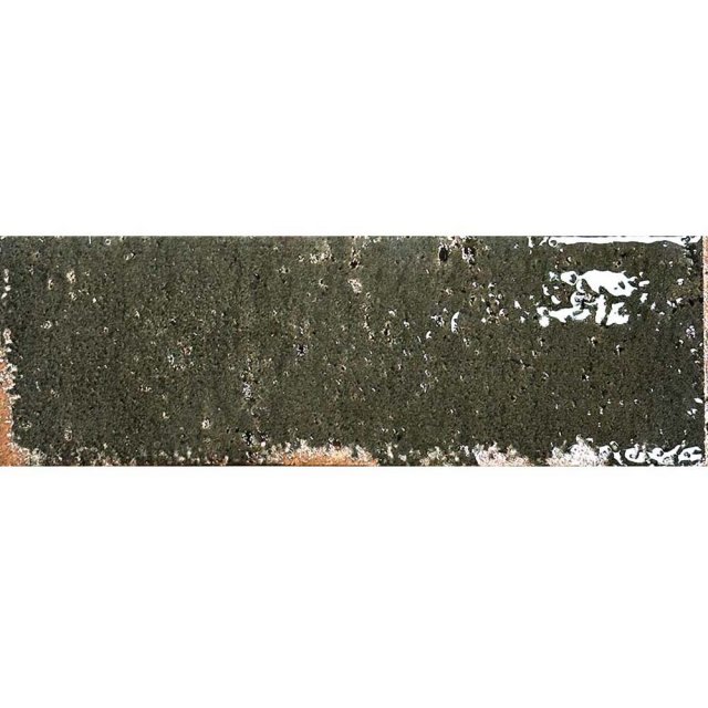 Gres szkliwiony hiszpański Bestile MUSA OLIVA błyszczący 6,5x20 gat.