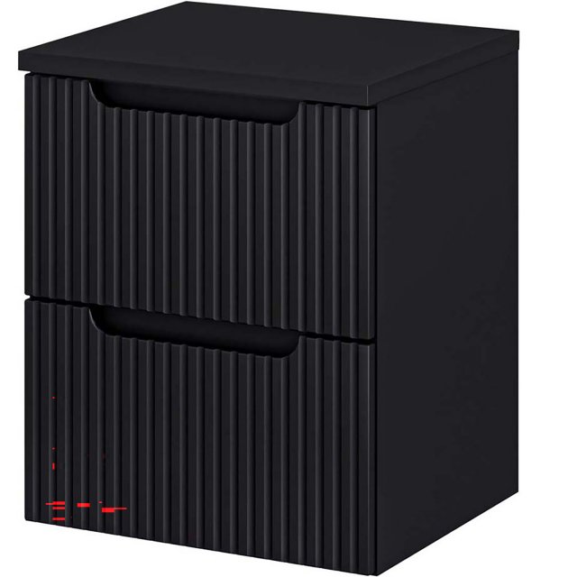 COMAD Szafka podumywalkowa NOVA BLACK z blatem 50 cm