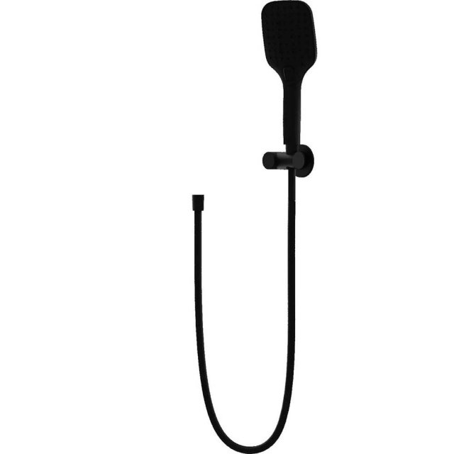 LAVITA Zestaw prysznicowy CETUS z uchwytem punktowym czarny