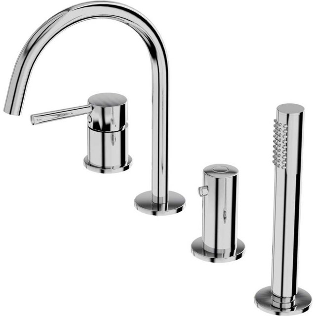 LAVITA Bateria nawannowa ORION 4-otworowa chrom