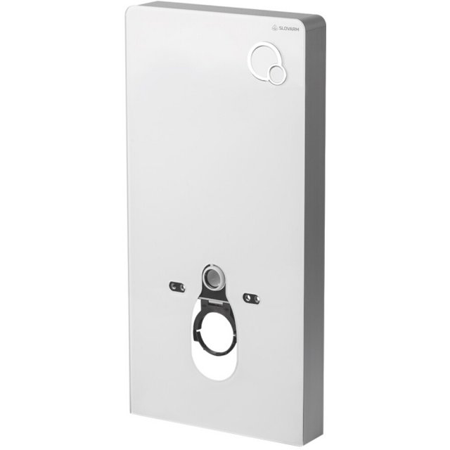 Natynkowy moduł sanitarny do misek WC ze sterowaniem dwufunkcyjnym, p