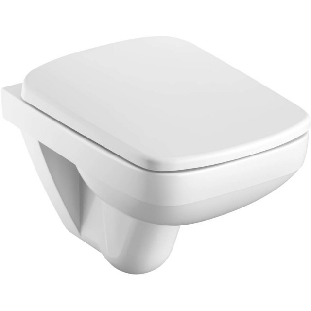 GEBERIT Miska WC podwieszana SELNOVA COMPACT krótka 35x48cm bez deski