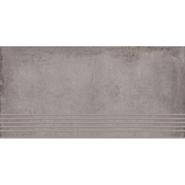 Gres szkliwiony stopnica DIVERSO taupe mat 29,8x59,8 gat. I
