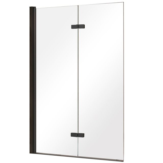 BESCO Parawan nawannowy LUMIX BLACK 100x145 dwuskrzydłowy PLB-2S