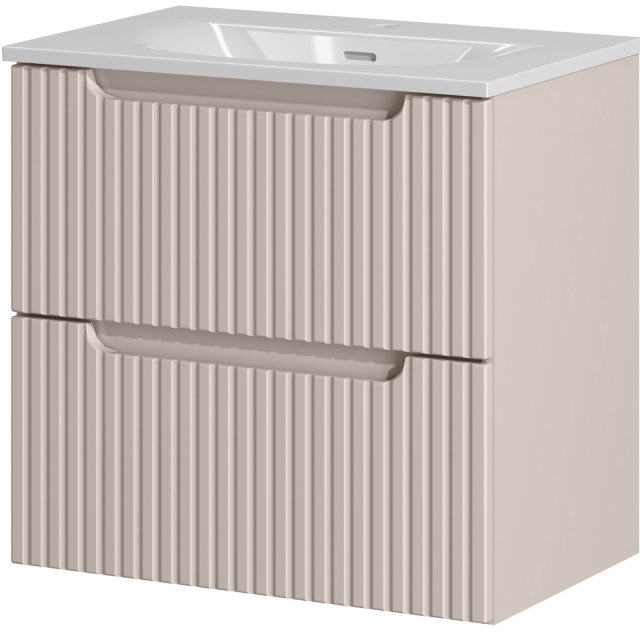 COMAD Szafka NOVA CASHMERE z umywalką meblową SKY 60 cm