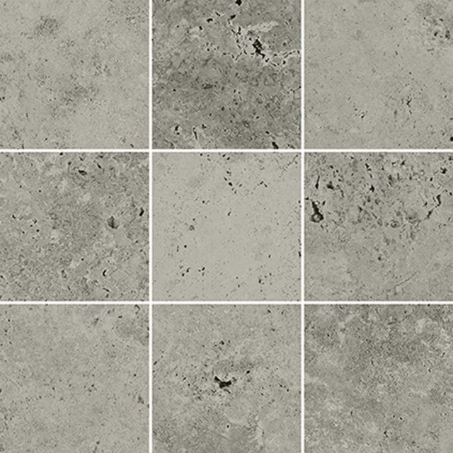 Gres szkliwiony mozaika CANDY GPTU 607 light grey big squares mat 29,