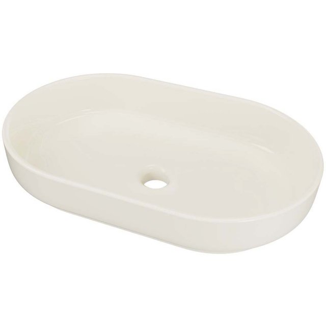 COMAD Umywalka nablatowa RIVER 2 IVORY MATT 55x35 cm UN 55 ( E-6594 )