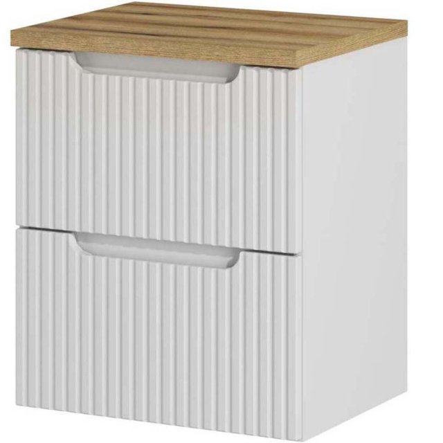 COMAD Szafka podumywalkowa NOVA WHITE z blatem OAK 50 cm
