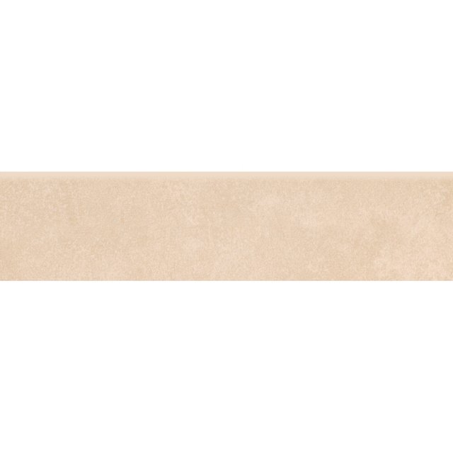 Gres szkliwiony cokół ARES warm beige mat 7,2x29,8 gat. I