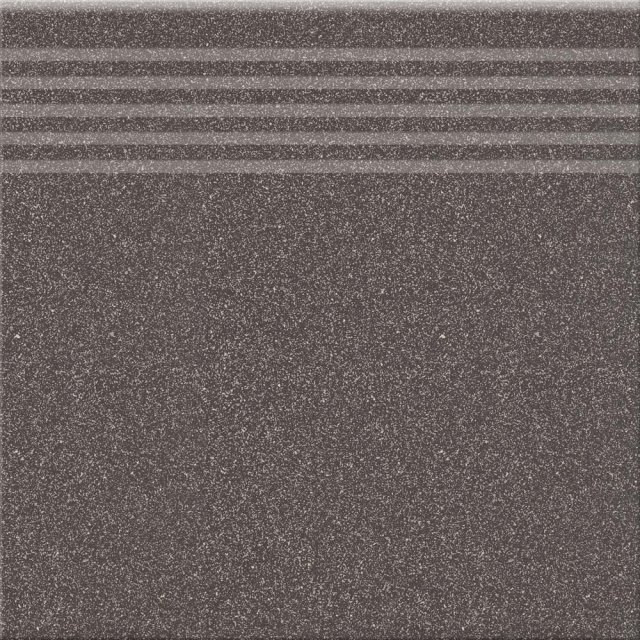 Gres techniczny stopnica ETNA graphite mat pcs 30x30 gat. I