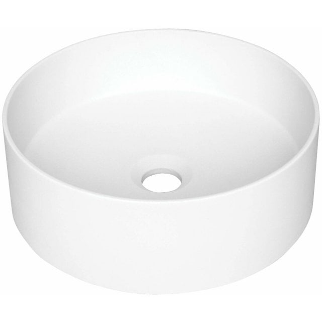 DEANTE Umywalka nablatowa SILIA granitowa 36x12 alabaster CQS_AU4S