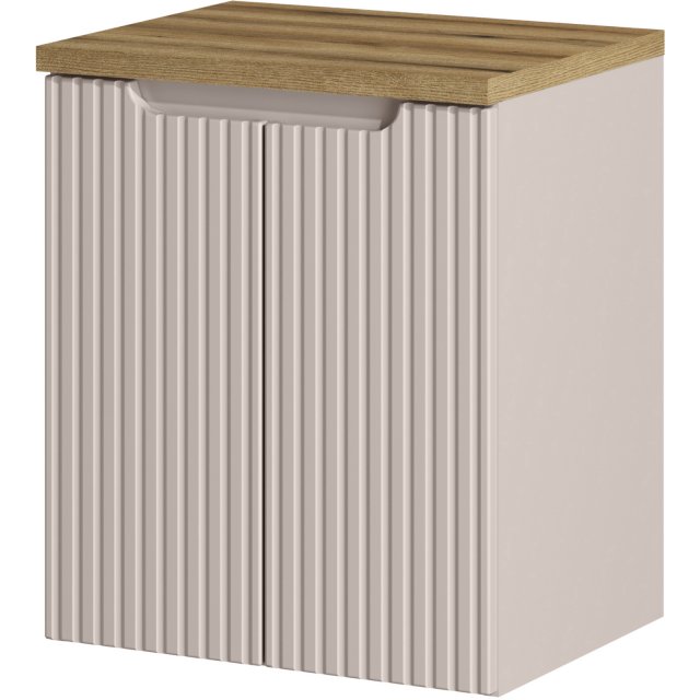 COMAD Szafka podumywalkowa z drzwiami NOVA CASHMERE z blatem OAK 50 c