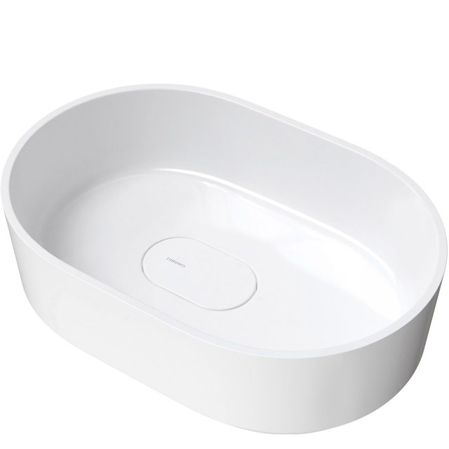 OMNIRES Umywalka nablatowa CADENCE M+ 62 owalna biały połysk CADENCE6