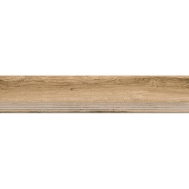 Gres szkliwiony stopnica Stn Ceramica HUAINE NATURAL mat 30x150 gat.