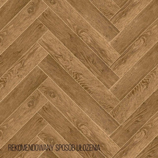 Gres szkliwiony CHEVRON INFINITY WOOD brown mat 9,5x59,2 gat. I