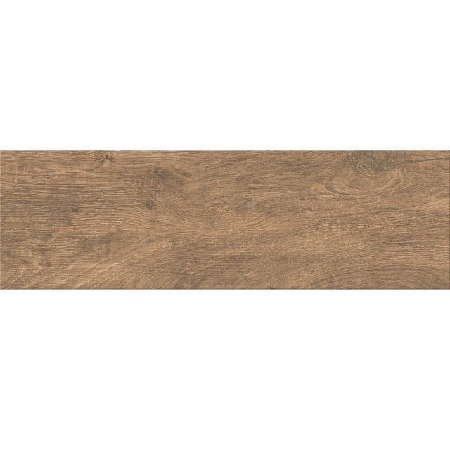 Gres szkliwiony TIGER WOOD brown mat 18,5x59,8 gat. II